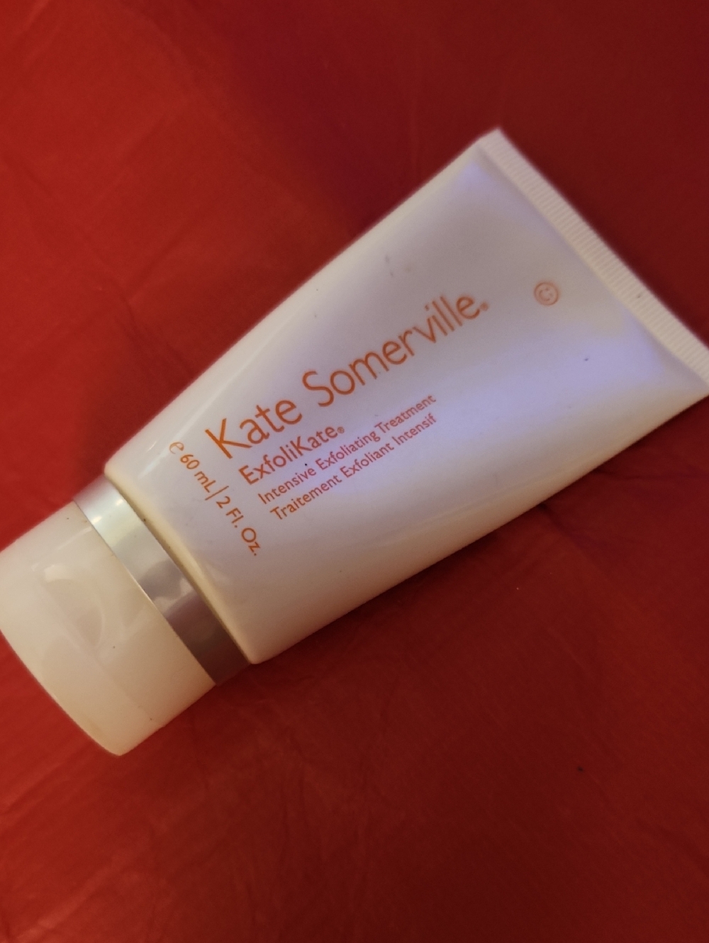 Kate Somerville White Tube with Orange Logo